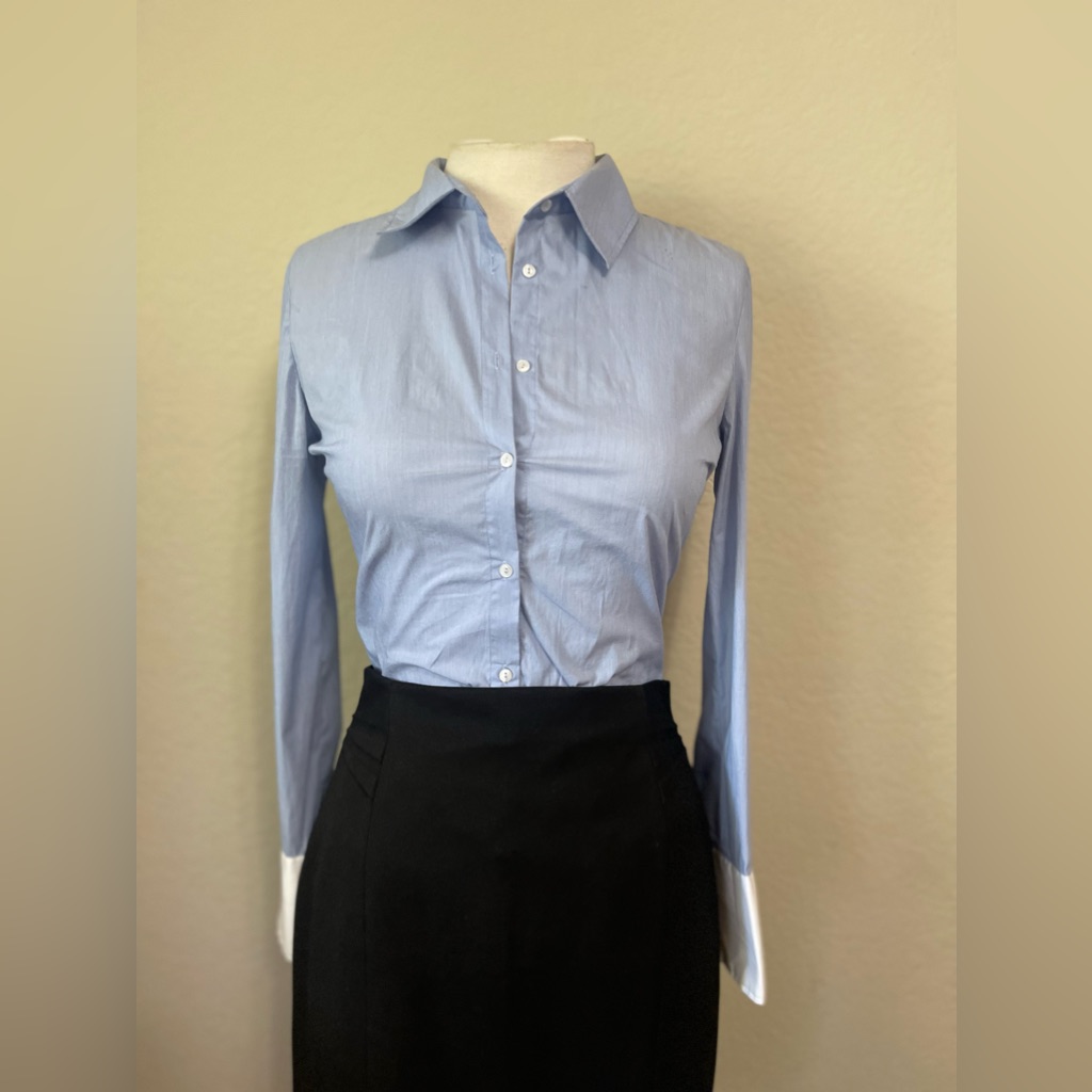 Zara Basic Button Down Top